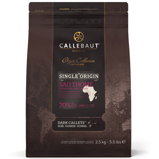 Dark Origin Chocolate - Sao Thomé - 2.5kg Callets