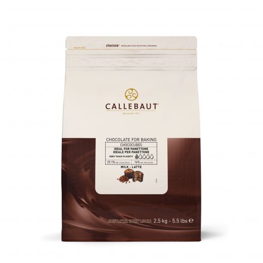 Chococubes Ao Leite Callebaut 29,1% - 2,5kg