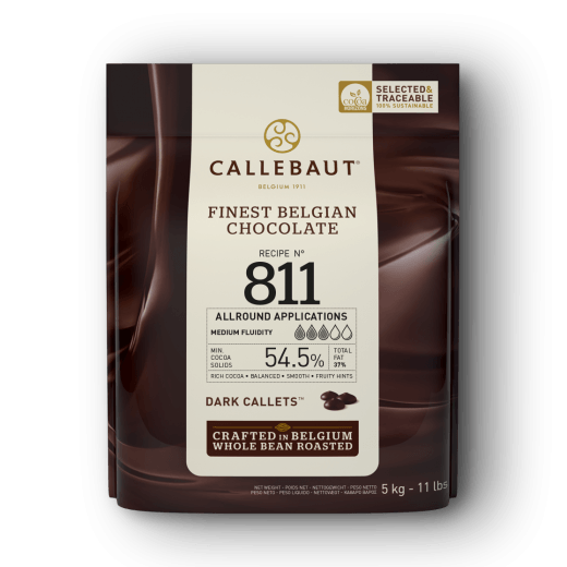Dark Chocolate Kosher Pareve - 811 - 5kg Callets