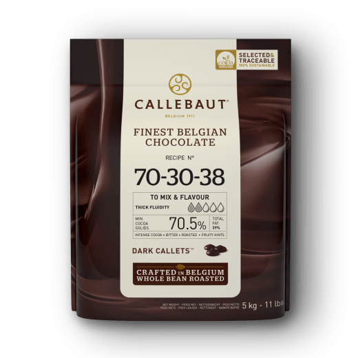 Dark Chocolate - 70-30-38 - 5kg Callets