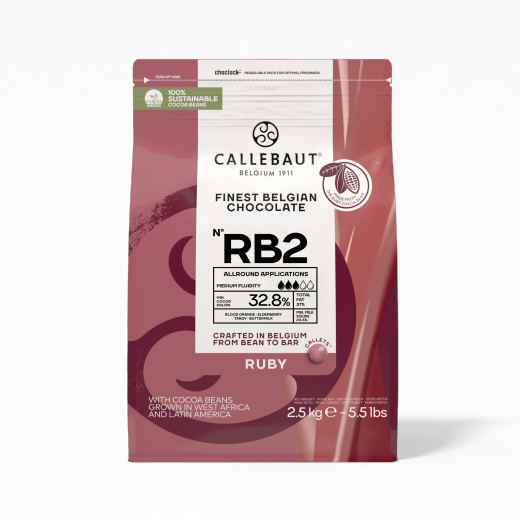 Ruby Chocolate - RB2 - 2.5kg Callets
