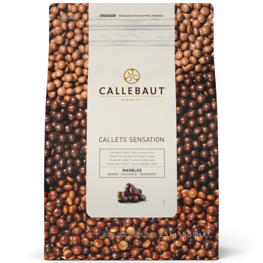Chocolate - Callets Sensation Marbled - 2.5kg Callets
