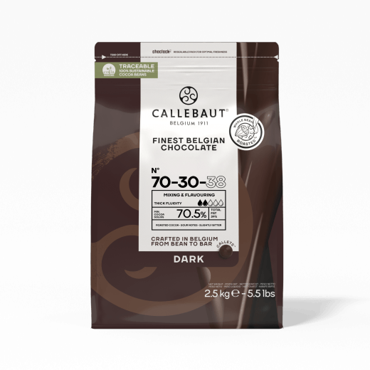 Bitter Çikolata - 70-30-38 - 2.5kg Callets