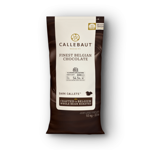 Chocolate - Dark Recipe N° 811 54.5% - callets - 10kg