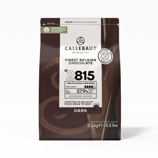 Dark Chocolate - 2815 - 2.5kg Callets