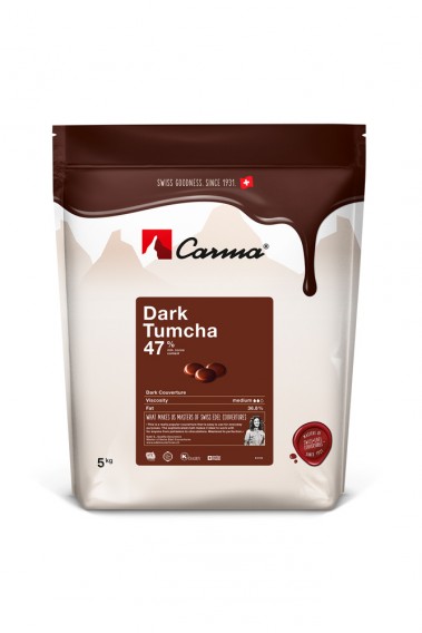 Couverturen - Dark Tumcha 47% - Tropfen - 5kg Beutel