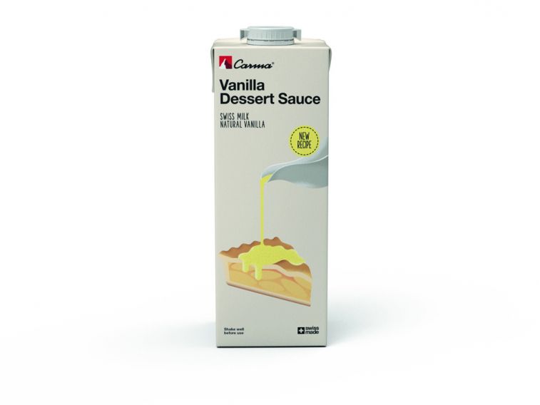 Toppings & Saucen - Vanille Sauce - 1.08kg Tetra-Pak