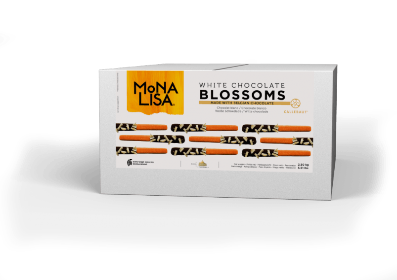 Blossoms - weiße Schokolade - 2,5kg