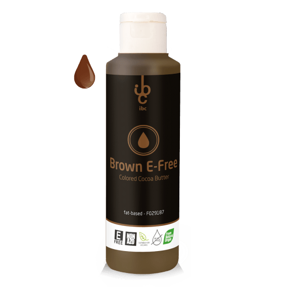 Colored Cocoa Butter Brown E-Free - 245gr - From Natural Origin