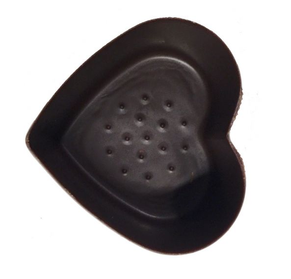 Small Heart Bonbon Cups - Dark Chocolate - 300 pieces