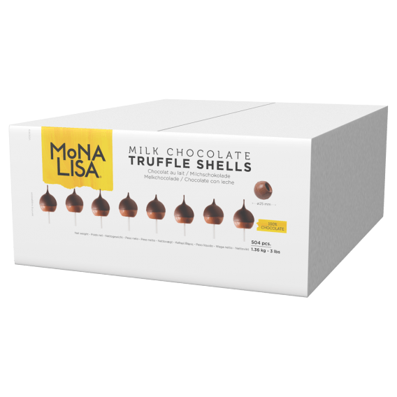 Milk Chocolate Truffle shells