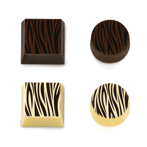 Zebra Stripes - Transfer Sheets - 30 pcs