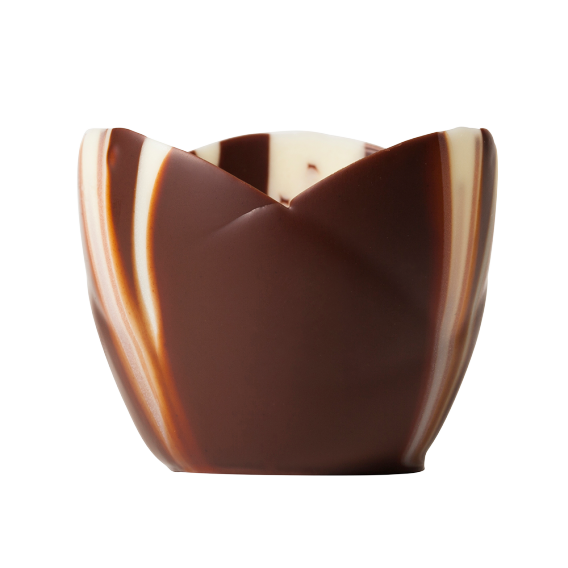 Marbled Chocolate Crocus Cups