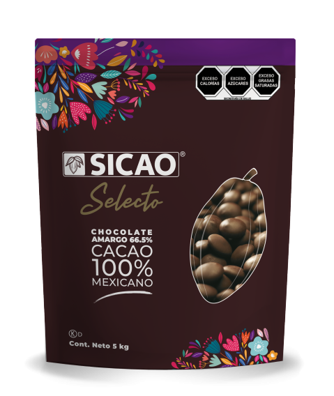 Chocolate - Chocolate amargo - 66.5% Cacao - Cacao mexicano - 5 kg