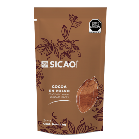 Especialidades - Cocoa Natural 10%/12% - Polvo