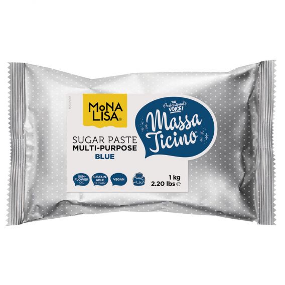 Massa Ticino™ - Multi-purpose Sugar Paste - Blue