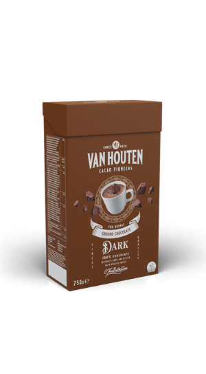 Beverages - Van Houten Ground Dark - 0.75kg box