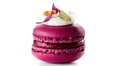 Macaron alla barbabietola e Zephyr™