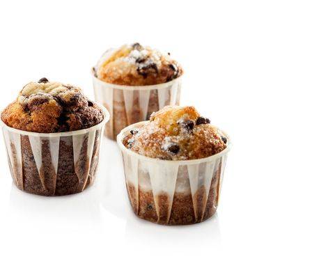 Magdalenas con Gotas de Chocolate