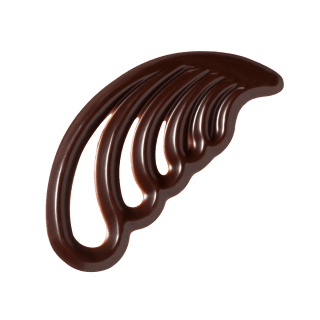 Dark Chocolate Feathers
