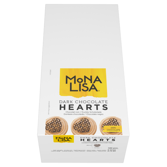 Dark Chocolate Heart Grids