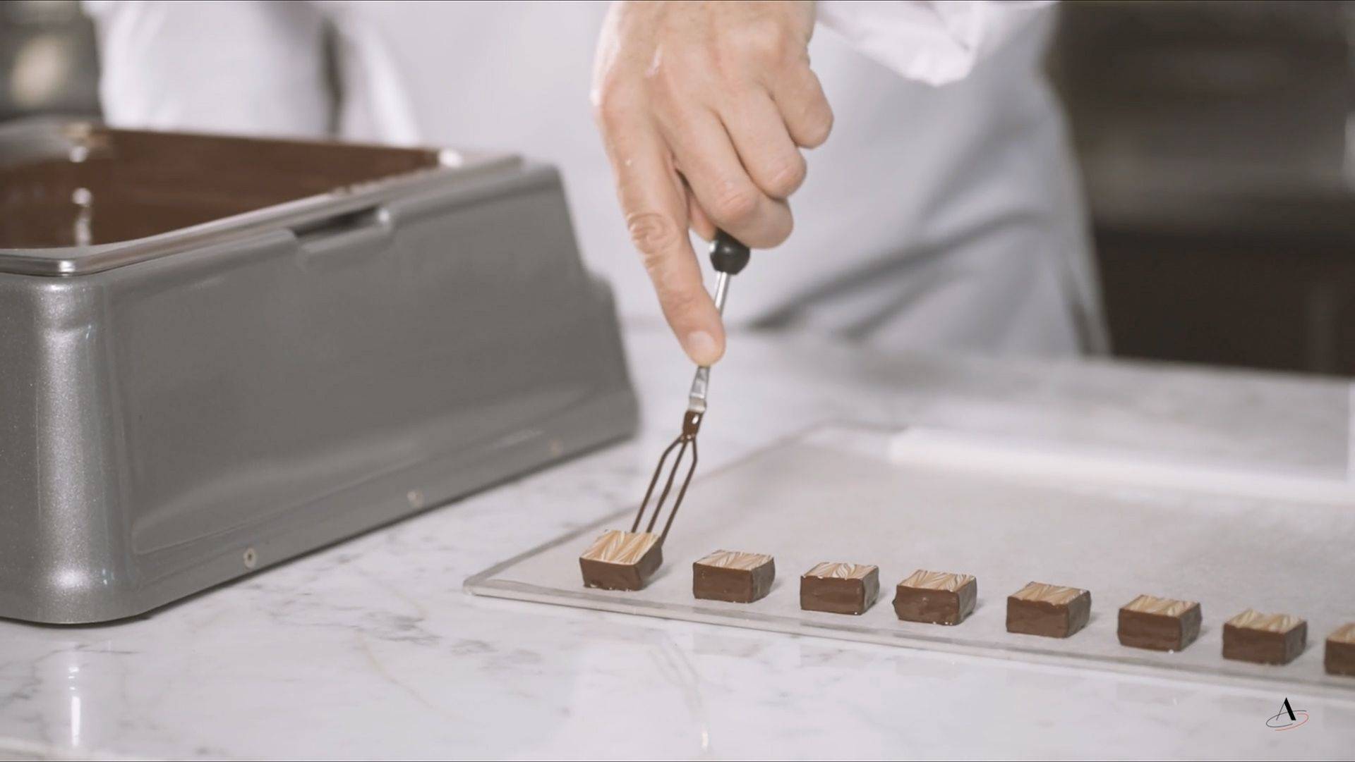 Hazelnut and Milk Chocolate Enrobed Bonbons