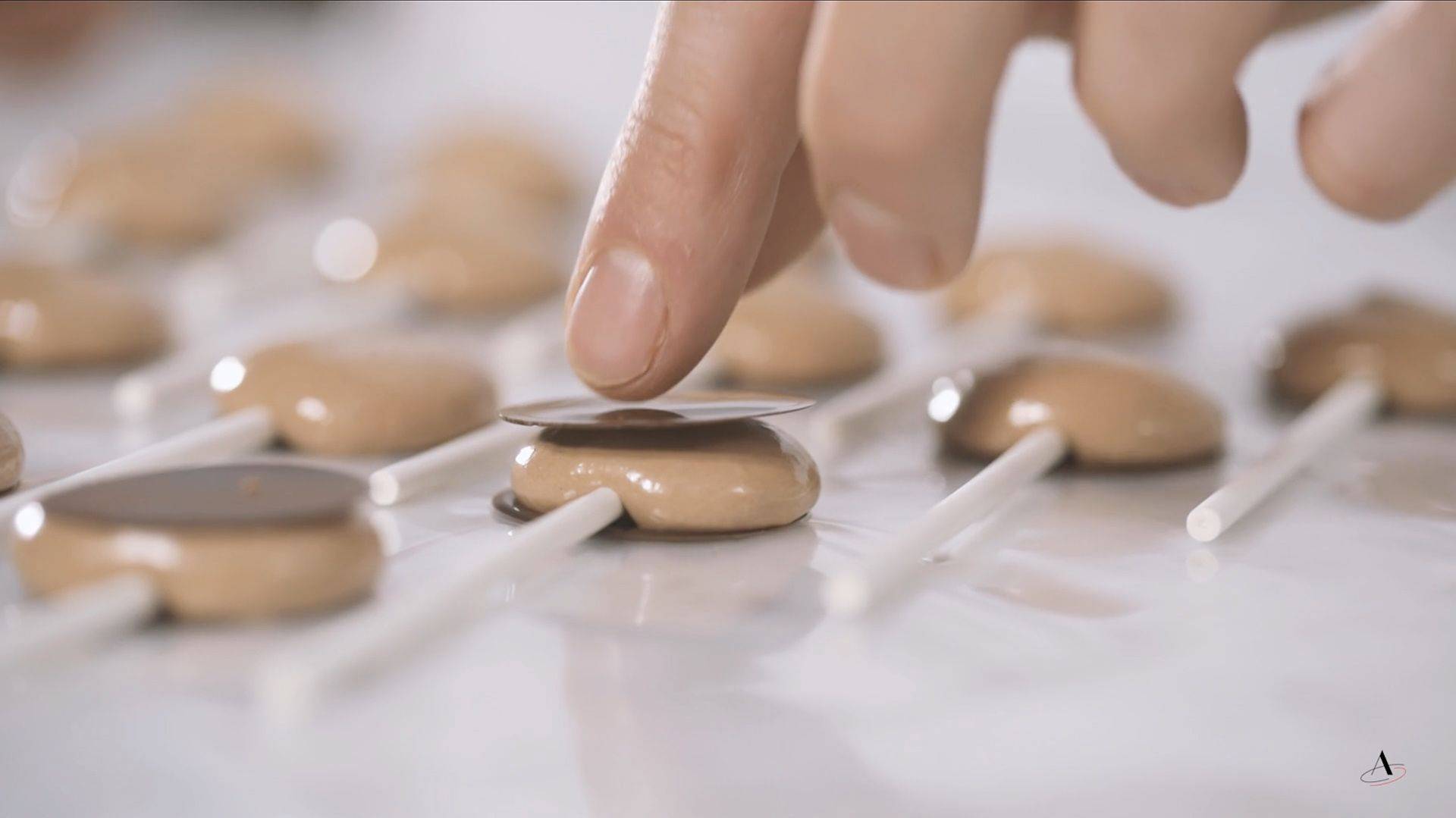 Chocolate Marshmallow Lollipops