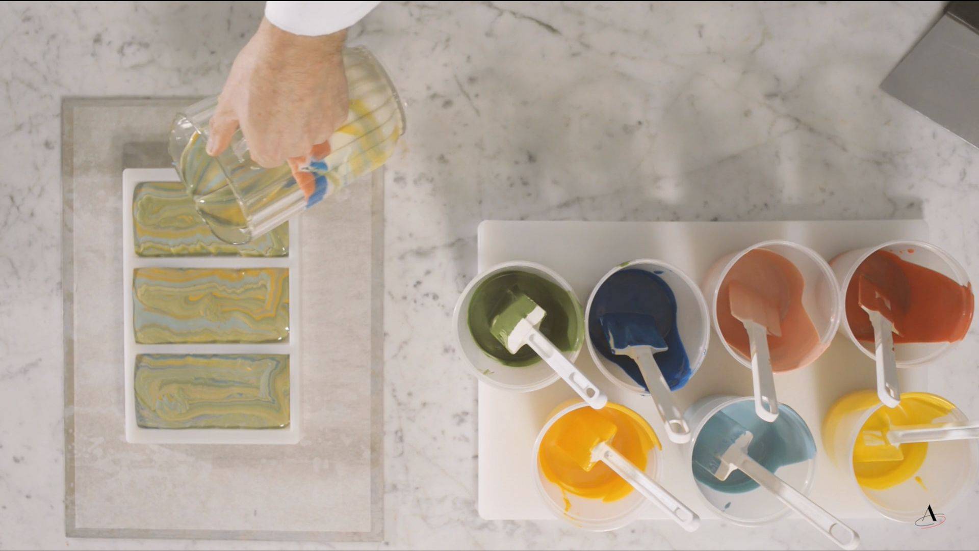 White Chocolate Tablets with a Twist