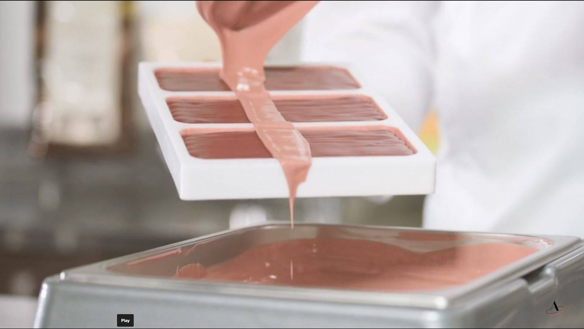 Ruby Chocolate & Raspberry Ganache Tablets