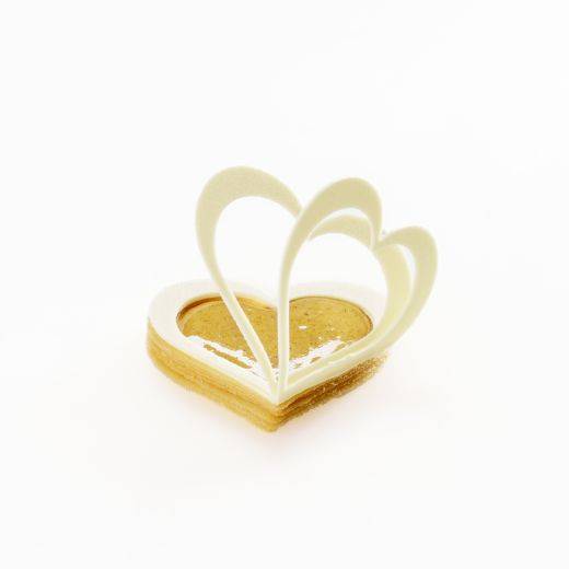 Pasta de Té de Vainilla, Chocolate Blanco y Cacahuete