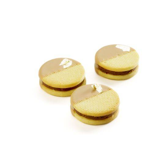 Galleta Pecan, Yuzu y Chocolate con Leche