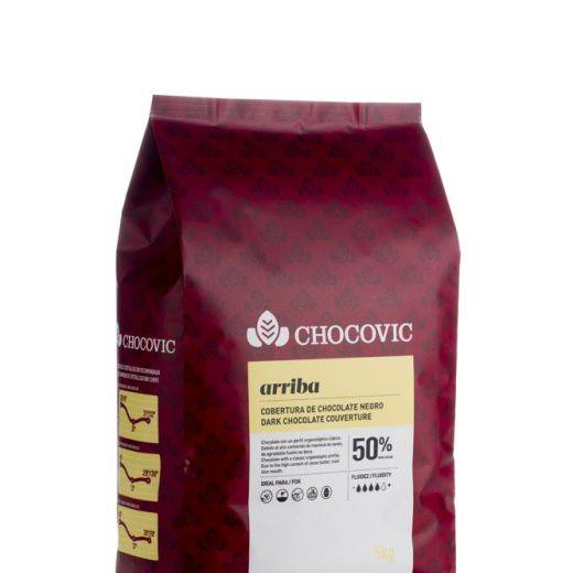 Chocolate couvertures - Arriba - drops - 5 kg bag