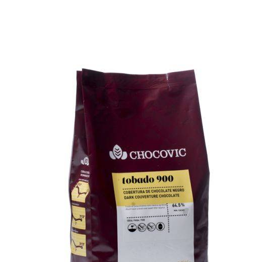 Chocolate couvertures - Tobado - drops - 1.5 kg bag