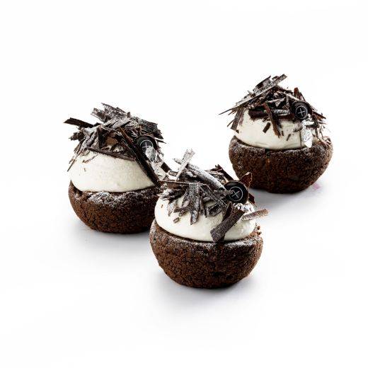 Coconut Black Forest Mini cake