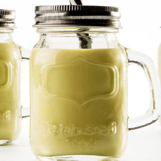 Matcha and Passion Fruit Milkshake