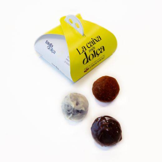 Trío de Trufas de Chocolate