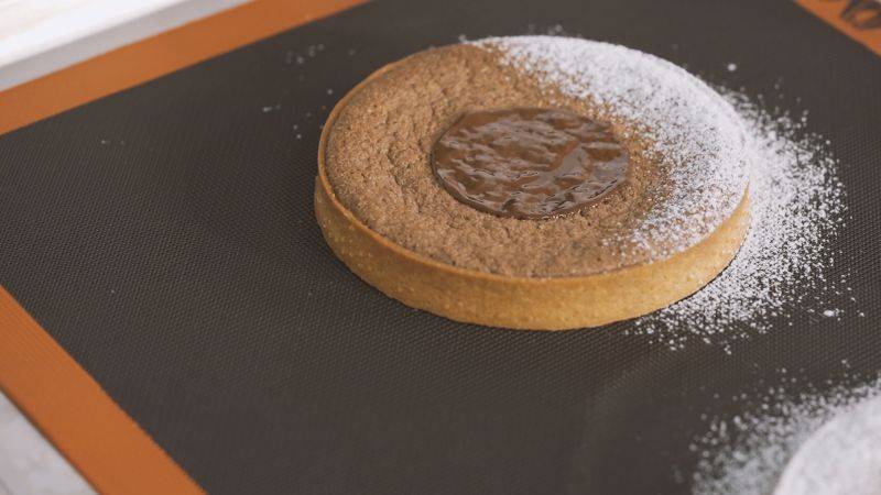 Chocolate and Caramel Tart