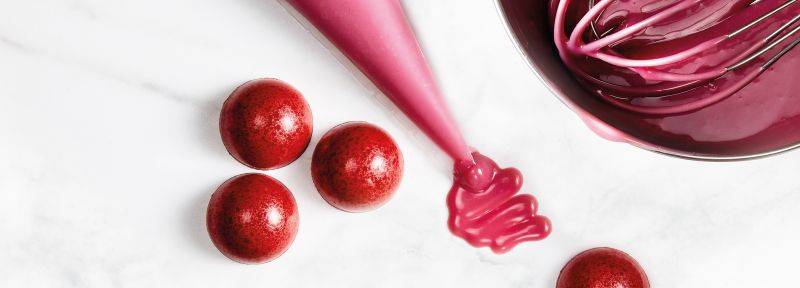 Ganache z ruby rb1 do pralin formowanych