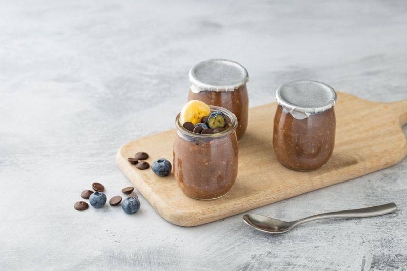 Dark Chocolate Oat Bowl