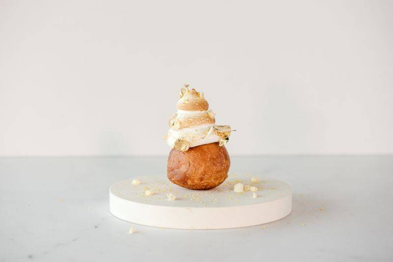 W2 Lemon Meringue Doughnut