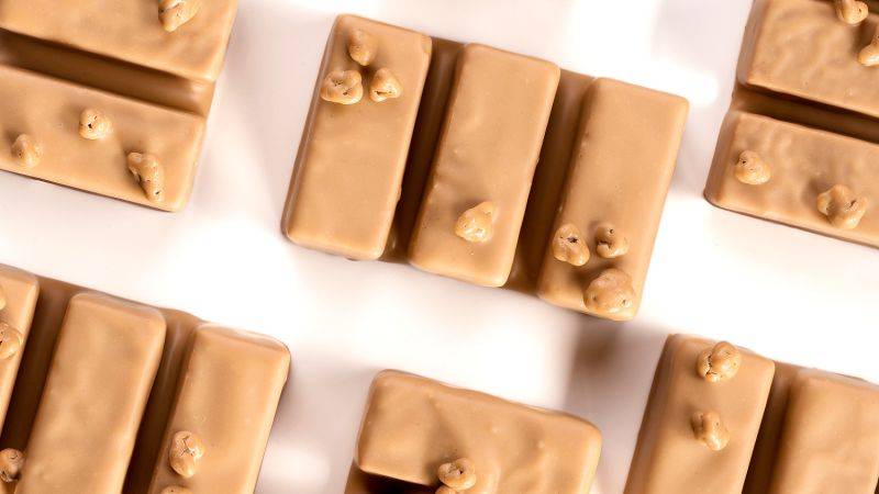 Bouchée de Cacahuete, miel y Nibs de Zéphyr Caramel