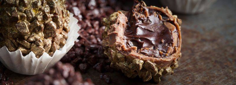 Brigadeiro met passievrucht