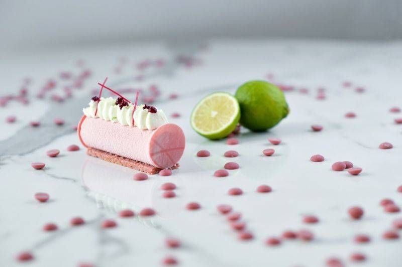 Beetroot and Ruby cheesecake