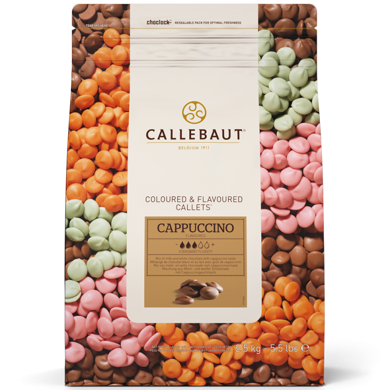 Chocolate - Cappuccino Callets - 2.5kg Callets (1)