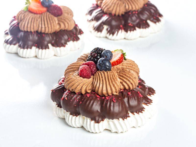 Pavlova de Chocolate