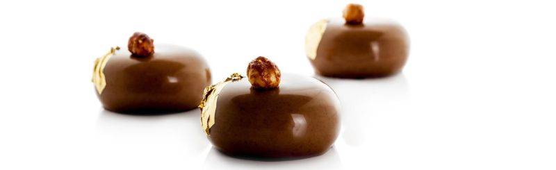 Glaseado de praliné y café
