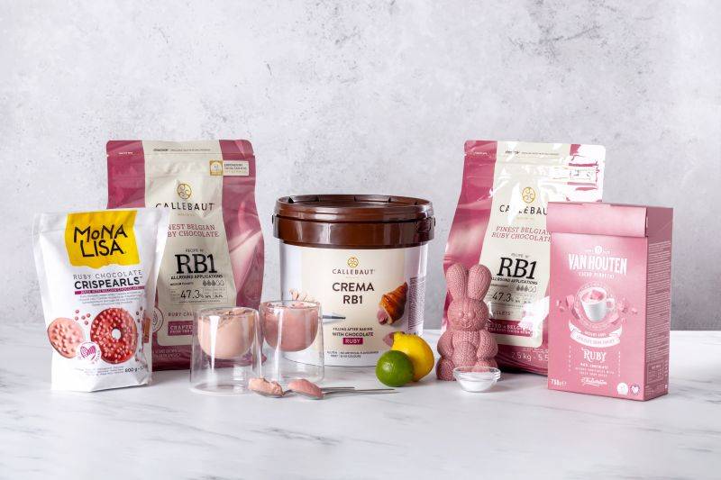 Working with Callebaut Ruby Chocolate