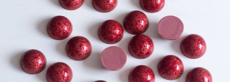 Praliné Ruby Manzana
