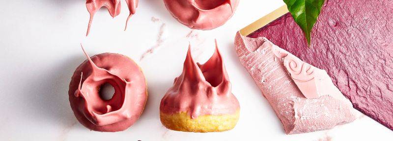 Ruby Dripping Donuts