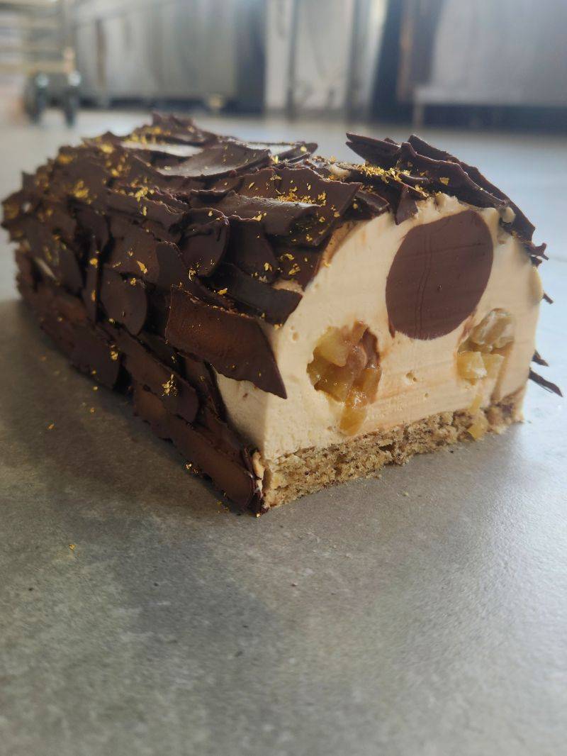 Chocolate buche de noel